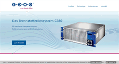 Desktop Screenshot of g-e-o-s.de