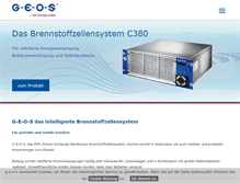 Tablet Screenshot of g-e-o-s.de